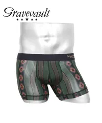 新品 未使用 Gravevault グレイブボールト 下着 【SALE】グレイブお買い得シリーズ2 メンズ ショート ボクサーパンツ 519065 nativeネイティブグリーンのサムネイル