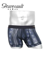 新品 未使用 Gravevault グレイブボールト 下着 【SALE】グレイブお買い得シリーズ2 メンズ ショート ボクサーパンツ 519065 nativeネイティブブルーのサムネイル