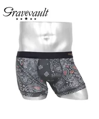 新品 未使用 Gravevault グレイブボールト 下着 【SALE】グレイブお買い得シリーズ3 メンズ ショート ボクサーパンツ 519066 MASKグラファイトのサムネイル