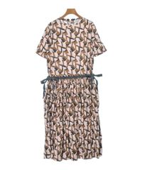 美品】】ツルバイマリコオイカワ ロングワンピース カシュクール