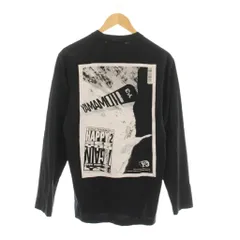 アディダス adidas ワイスリー Y-3 ヨウジヤマモト U CH2 ZINE PAGE-2 LS TEE Tシャツ ロンT 2XS 黒 ブラック 長袖 グラフィック クルーネック HF7071 /YM