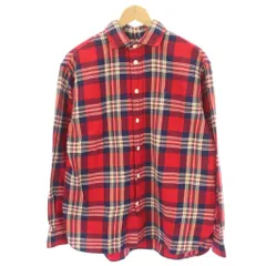 ポロ バイ ラルフローレン Polo by Ralph Lauren カジュアルシャツ 長袖 チェック柄 スモールポニー S 赤 レッド /HN