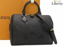 【未使用】ルイヴィトン LOUIS VUITTON モノグラム アンプラント スピーディ バンドリエール25 2WAY ミニボストンバッグ ハンドバッグ ショルダーバッグ ノワール ブラック アンプラントレザー M58951