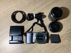9892 Sony NEX-5N 실버 디지털 카메라 정크 제품 [택]