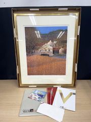美品 ファビアン・ドラクロワ「モンテカルロ」リトグラフ 直筆サイン入