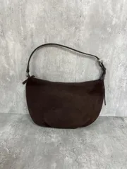 archivepke アーカイブエプ スエード バッグ size-/茶 ◆■◎レディース