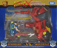 【中古】おもちゃ ケン vs 春麗 「ストリートファイターII×トランスフォーマー」 タカラトミーモール限定