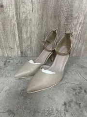 RANDA ランダ ポインテッドトゥ セパレート パンプス sizeS/グレー ■■ レディース