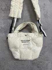BEAUTIFUL PEOPLE ビューティフルピープル 別注パデッドミニショルダーバッグ TAIONコラボ ショルダー バッグ size-/白 ■■ レディース