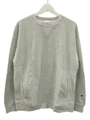 チャンピオン CHAMPION スウェット 長袖 クルーネック リバースウィーブ グレー 綿 コットン S トップス