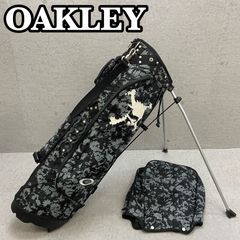 廃盤希少】 オークリー キャディバッグ スカル ドクロ オールブラック