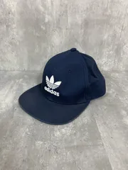 adidas アディダス ベースボール キャップ size−/紺 ■■ メンズ