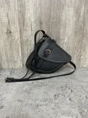 PLINIO VISONA プリニオ・ヴィソナ ショルダー バッグ size-/黒 ■■ レディース