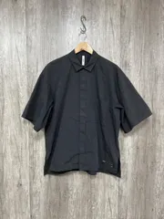 ATTACHMENT アタッチメント 半袖 タイプライタークロスバイオストレッチ シャツ size2/黒 ■◆ メンズのサムネイル
