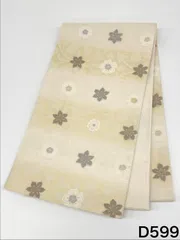 スリーシーズン 袋帯 未使用品 正絹 六通 ロングサイズ D599