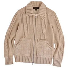 美品 ルイヴィトン LOUIS VUITTON ニット ドライバーズニット ジャのサムネイル
