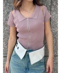 DURAS ショルダーオープニングトップスのサムネイル