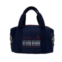 中古 ルコックスポルティフ le coq sportif カートバッグ ネイビー 紺 2WAY ラウンドバッグ