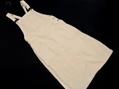 ZARA ザラ デニム ジャンパー スカート sizeM/アイボリー ■■ レディース