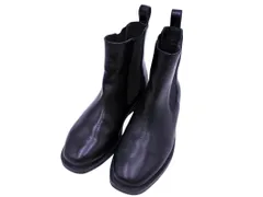 green label relaxing グリーンレーベルリラクシング ユナイテッドアローズ レザー サイドゴア ブーツ sizeM（23.5ｃｍくらい）/黒 ◇■ レディース