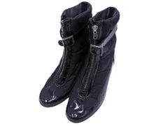 NO NAME ノーネーム キルティング ショート ブーツ size38（24ｃｍくらい）/黒 ◇■ レディースのサムネイル