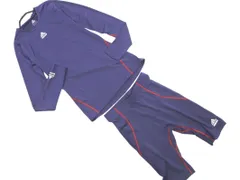 adidas アディダス TECHFIT テックフィット カットソー ショート タイツ セットアップ size0/紺 ■■ メンズ