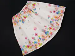 Chesty チェスティ 花柄 タック スカート size0/白 ■◇ レディースのサムネイル