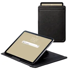 新品 エレコム iPad 第11世代 A16 (2025) 第10世代 (2022) Air 第5/4世代 10.2 第9世代 Pro11 第3世代 ケース 10.2インチ～11インチ対応 レザーポーチ スリップインケース 収納式スタンド機能付 Apple P