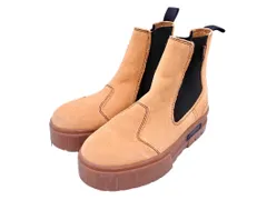 PUMA プーマ メイズ チェルシー サイドゴア ブーツ size23.5/ライトベージュ ◇■ レディース