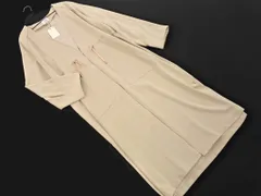 新品 YECCA VECCA イェッカヴェッカ ロング ノーカラー コート sizeF/ライトベージュ ■◇ レディース