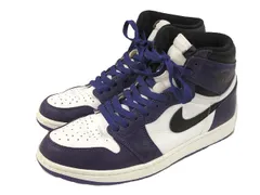 ナイキ NIKE Air Jordan 1 Retro High OG Court Purple 555088 500 エアジョーダン1 レトロ ハイ OG コートパープル 28cm スニーカー シューズ 靴