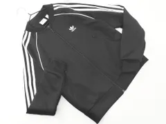 adidas originals アディダスオリジナルス ロゴ 刺繍 スリーストライプス トラック ジャケット sizeS/黒 ■◇ レディース