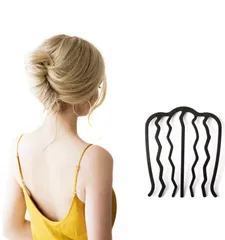 [TY企画] ヘアアクセサリー 髪飾り 髪留め まとめ髪 盛り髪 コーム くし かんざし 夜会巻き おしゃれ オシャレ お洒落 かわいい カワイイ 可愛い 簪 インナー シンプル 人気 きれい ヘア アクセ ファッション らくちん 簡単 かんたん アレ [L]