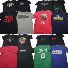 古着卸 まとめ売り NIKE ナイキ Tシャツ 16枚セット ( メンズ M ) プロチーム NBA NFL カレッジ風 バイキングス 中古 古着 NE4272