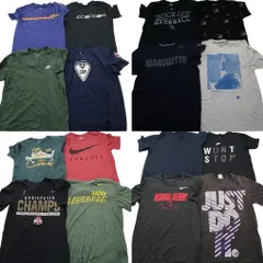 古着卸 まとめ売り NIKE ナイキ Tシャツ 16枚セット ( メンズ S ) スウォッシュロゴ カレッジ風 プロチーム NBA 中古 古着 NE4273