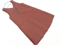 green label relaxing グリーンレーベルリラクシング ユナイテッドアローズ Vネック ジャンパー スカート えんじ ■◇ レディース