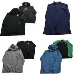 古着卸 ブランドMIX スウェット 7枚セット ( レディース・キッズ・ユース  L/XL ) アディダス ナイキ ラルフローレン 中古 古着 NE4354