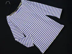 HARE ハレ ボーダー カットソー 白ｘ青 ■◇ レディースのサムネイル