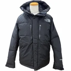 極美品▼THE NORTH FACE ザ ノースフェイス ND92551 Baltoro Light Jacket WINDSTOPPER GORE-TEX ロゴ刺繍 フーデッド ダブルジップアップ ダウンジャケット ブラック L 正規品 メンズ