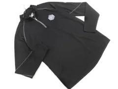 UNDER ARMOUR アンダーアーマー ハーフジップ トレーニングウェア カットソー sizeM/黒 ■◇ メンズ
