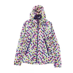 未使用 adidas アディダス CLIMAPROOF チェック柄 長袖 ウインドブレーカー S レディース 古着