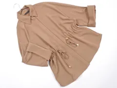 ZARA ザラ ロールアップ ブラウス シャツ sizeXS/キャメル ■◇ レディース