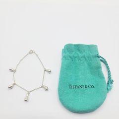 ティファニー 5連 ティアドロップ シルバー ブレスレット⭐︎ | Mercari