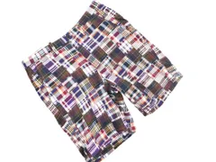 SHIPS シップス チェック ハーフ パンツ sizeS/ボルドーx白ｘ紺 ■◇ メンズのサムネイル