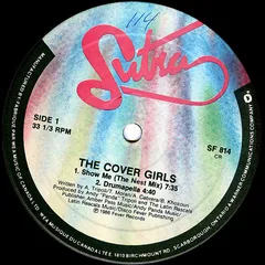 LP Cover Girls Show Me SF814 Sutra Records /00250