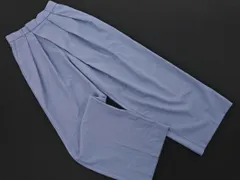 Mila Owen ミラオーウェン タック ワイド パンツ size0/水色 ■◇ レディース