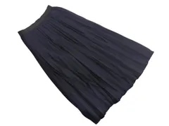 Spick and Span Noble スピック&スパン ノーブル プリーツ ロング スカート size36/紺 ■◇ レディース