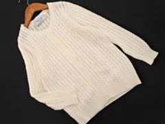 BEAMS LIGHTS ビームスライツ ニット セーター size38/オフホワイト ■◇ レディース