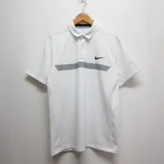 ナイキゴルフ NIKE GOLF ゴルフウェア 半袖 ポロシャツ カットソー XL 白 ホワイト
