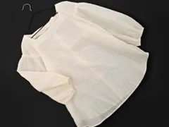 Viaggio Blu ビアッジョブルー スクエアネック ブラウス シャツ size1/オフホワイト ■◇ レディースのサムネイル